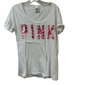 Victoria's Secret Pink Sequin Shirt